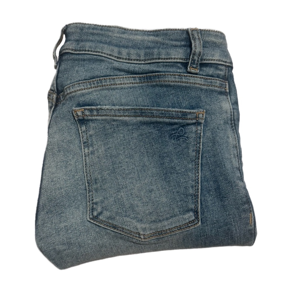 DL1961 Florence Instasculpt Cropped Belmont Blue Jeans Size 24 - Picture 9 of 9